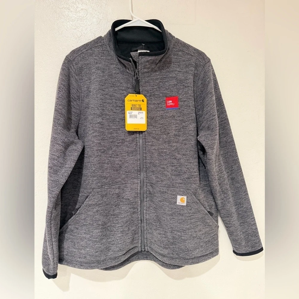 NWT Carhartt Relaxed Fit Full Zip Jacket size L